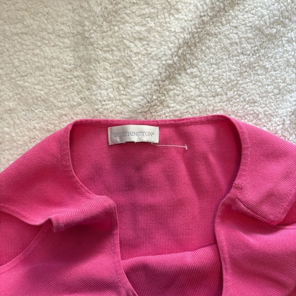 Worthington Fuchsia Tank Top - Picture 2 of 2